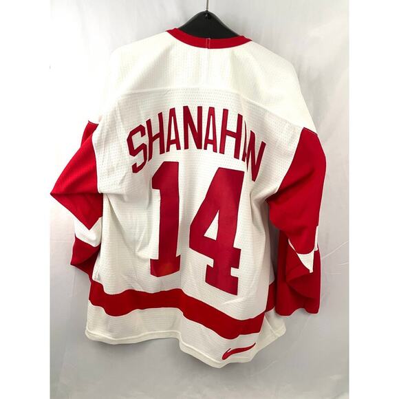 NHL Detroit Red Wings Brendan Shanahan #14 Nike Authentic Jersey MEDIUM 48 90s - Picture 10 of 15